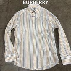 BURBERRY ストライプ長袖シャツ