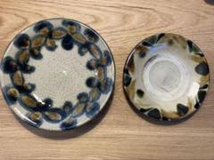 照屋窯　象嵌皿　2枚セット 照屋窯 象嵌皿 2枚セット 食器・キッチン用品 - 皿・プレート