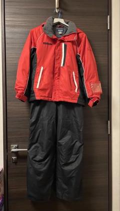 RESEEDA スノーボードウェア 150cm 黒・ピンク　上下セット　美品 レセーダ(RESEEDA) スキーウェア 上下セット スノーウェア