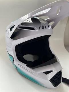 FOX RACING V1 フルフェイスヘルメット ホワイト/ターコイズ 公道走行可、FOXのV1ヘルメットが復活 - Off1.jp（オフワン