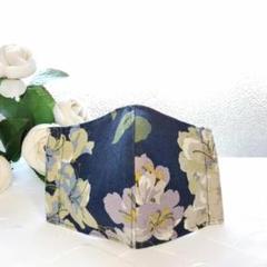 L+⭐華やかなフラワー♡*立体型インナーマスク♡*ハンドメイド