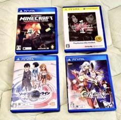 【マイクラ入り！】PSVitaソフト4セットSIO Fateextella忍道2