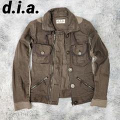 d.i.a. ダイヤ デニムジャケット ミリタリージャケット 00s archi d.i.a. ダイヤ デニムジャケット ミリタリージャケット 00s