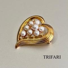 lotuscloud 2449⭐️TRIFARI トリファリ ブローチ ビンテージ lotuscloud 2449⭐️TRIFARI トリファリ ブローチ ビンテージ