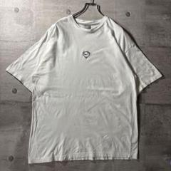 00s NIKE ワンポイント　ロゴ 刺繍　Tシャツ XL テック系
