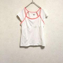 エレッセ ellesse　メッシュ　Ｔシャツ　スポーツ トレーニングウェア　M