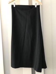 Yohji Yamamoto ヨウジヤマモト ウエストピン留めスカート 黒
