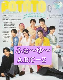 ふぉ〜ゆ〜 A.B.CーZ 切り抜き　POTATO9月号