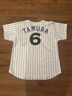 横浜ベイスターズ　多村仁　ビジターユニフォーム　フリーサイズ　未使用 サイズM 横浜ベイスターズ 98年ビジター ハイクオリティ