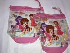 昭和　レトロ　魔法使いサリー　ビニールバッグ　水泳　巾着　プール　2個セット