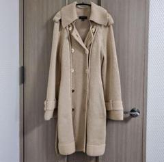 エポカニットトレンチ風ロングコートタグ付き新品未使用品