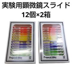 最終値下げ! 実験用顕微鏡スライド 24個プラスチック製調製 顕微鏡 部品 2箱