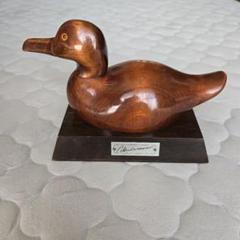 TSUBOGEN 木製 鴨 小物入れ 日本製