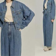 【Tnewties】新品未使用　やっと手に入れたライブチケット　デニムジャケット Tnewties トゥエンティーズ やっと手に入れたライブチケットの