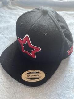 MOBSTAR（モブスター）flat mesh cap black×red MOBSTAR SNAPBACK キャップ Black×Red モブスター - メルカリ