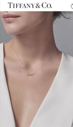 ティファニーLOVEネックレスの中古/未使用品 - メルカリ ファッションなデザイン プロフ必読☆あゆゆ☆様専用 ティファニー k18ゴールドダイヤ ネックレス ネックレス