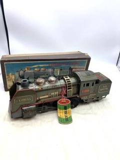 ブリキ　機関車　列車　電車　トーマス 風？　昭和レトロ　ビンテージ Yahoo!オークション - レトロ ブリキ 機関車 おもちゃ 玩具