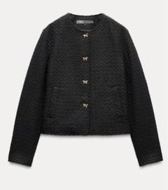 メタリック テクスチャー ジャケット ZARA テクスチャーシャツジャケット - ベージュブラウン | ZARA Japan