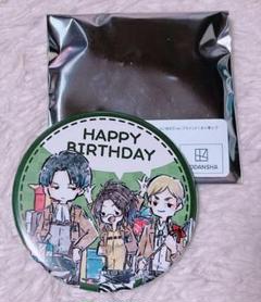 新品 進撃の巨人 グラフアート リヴァイ 誕生日 缶バッジ