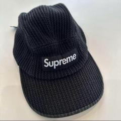 Supreme ブラック チェックキャップ Supreme(シュプリーム) / キャップ/--/ナイロン/BLK/チェック