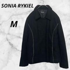 イタリア製　SONIA RYKIEL ソニアリキエル　アンゴラ混　ウールコート イタリア製 SONIA RYKIEL ソニアリキエル アンゴラ混 ウール