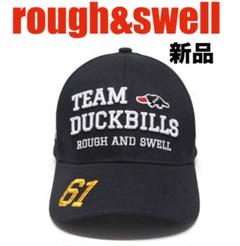 【未使用】rough&swell ラフアンドスウェル ハット 黒　ブラック rough&swell［ラフアンドスウェル］MANCHESTER HAT/バケット