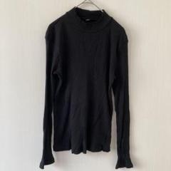 UNIQLO ユニクロ L サイズ インナー 薄手 ニット 黒 万能
