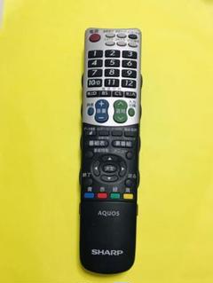 シャープ AQUOS テレビリモコン GA801WJSA