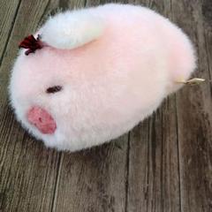 三英 ぬいぐるみ 豚 昭和レトロ 当時物 インテリア