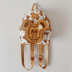 未使用】ラウンジフライト リュック ワッフル ミッキー WDW