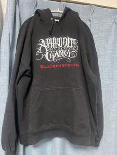 ブラックアイパッチ 舐達磨 aphrodite gang パーカー 黒 XL