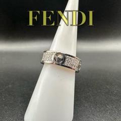未使用級✨　FENDI　フェンディ　リング　指輪　シルバー　ロゴ　941 未使用級✨ FENDI フェンディ リング 指輪 シルバー ロゴ 941