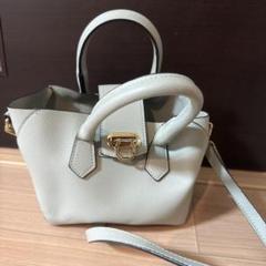 ライトグレー レザー ハンドバッグ l1747grg610-m1.jpg