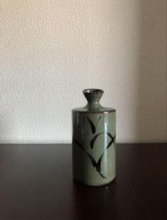 丹波焼　蝋燭徳利　花器　瀬戸焼　古道具　酒器　流掛 骨董 アンティーク 丹波焼 丹波丸八 蝋燭徳利 一輪挿し 徳利 酒