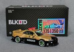Kaido BLKLTD 日産スカイライン R34 エアロ ポリス ピン付き。 KAIDO HOUSE Tokyo Pop Up KHMG133 NISSAN SKYLINE GT-R (R34