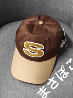 Stüssy Sロゴキャップ ベージュ/ブラック 未使用 2025年最新】stussy キャップ sロゴの人気アイテム - メルカリ
