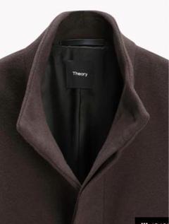 【今季限定色】完売！極美品Theoryメンズ上質スタンドカラーコートBelvin 今季限定色】完売！極美品Theoryメンズ上質スタンドカラーコート
