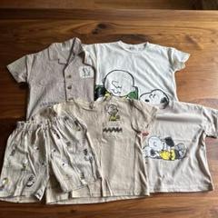スヌーピー シャツ Tシャツ ズボン 80 90 サイズ混合 まとめ売り
