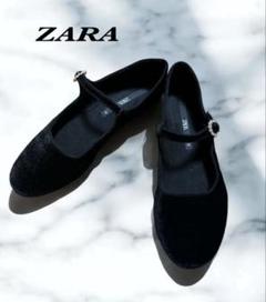 エンジェル　　　　　ZARA　ツイード　ビジュー　パンプス　39　ブラック 2025年最新】zaraビジューパンプスの人気アイテム - メルカリ