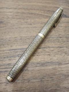 SHEAFFER シェーファー 14K 万年筆 STERLING SILVER SHEAFFER シェーファー タルガ 万年筆 14Kペン先 シルバー