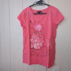 ピンク トイプードル Tシャツ
