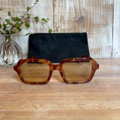 新品未使用・sunglasses／brownmarble