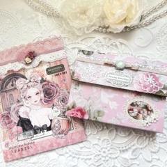 蛇腹ファイル＆平袋セットෆ˚*