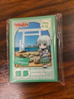 ちほうかっぷ 博多 六王院スズネ プレイマット　スリーブ2セットつき ちほうかっぷ 博多 六王院スズネ プレイマットスリーブ2セットつき