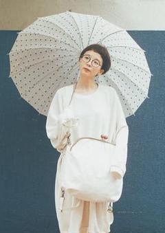 q-haku 風花のロングチャイナシャツ