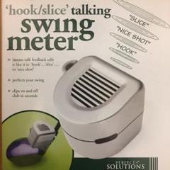 ゴルフ スイングメーター、英語音声で Nice Shot! (英国からの輸入品)