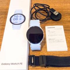 【本日限定セール】Galaxy Watch FE シルバー 交換バンド付き