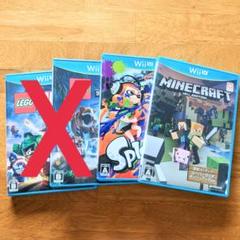 MINECRAFT スプラトゥーン 計2点 WiiU バラ売り可能