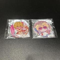 忘却バッテリー ローソン グリッター缶バッジ 要圭 等身大＆デフォルメ