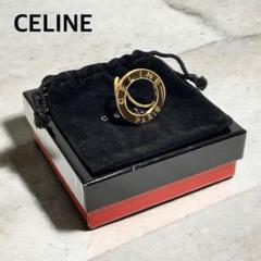 CELINE セリーヌ スカーフリング ゴールド＜美品＞【送料無料